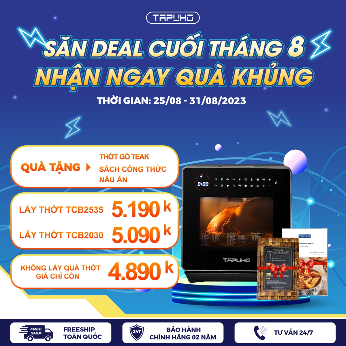 CTKM: Săn Deal Cuối Tháng 8 - Nhận Ngay Quà Khủng