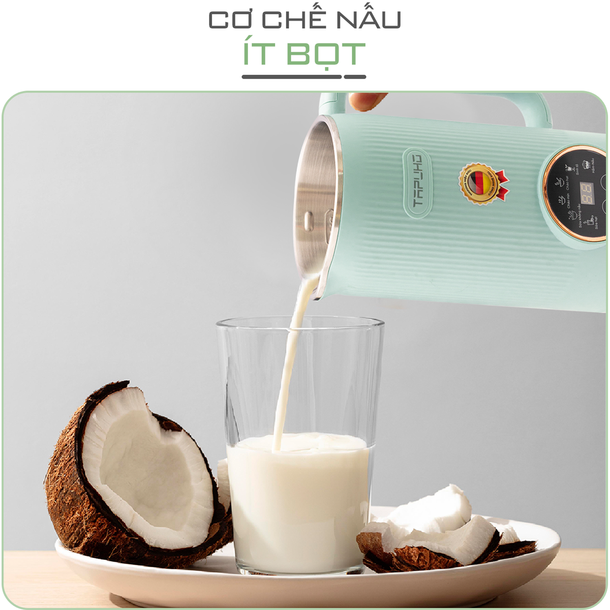 Nên mua máy làm sữa hạt loại nào tốt?