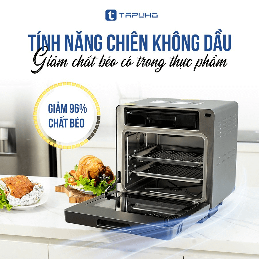 Có nên dùng nồi chiên hơi nước? - 5 lý do không thể bỏ qua